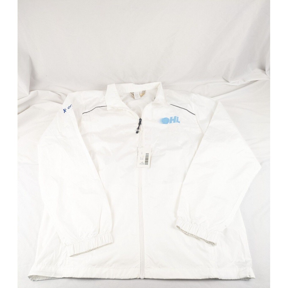 NWT Core 365 Men's OHL Ontario Hockey League Windbreaker Jacket White Size Large